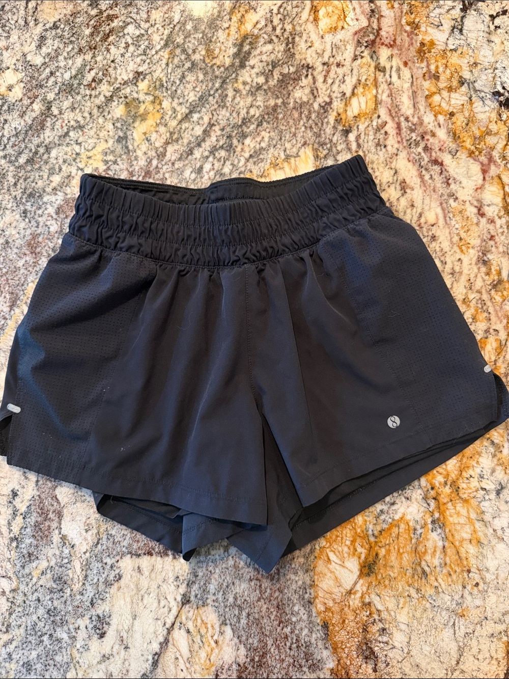 Layer 8 | Black Running Shorts | XS